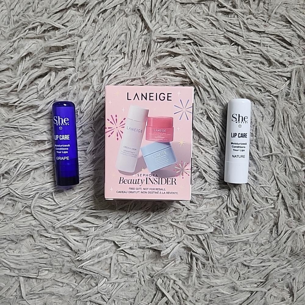 Beauty Bundle Laneige Sephora Beauty Insider Lips Lip Balm ✨️💫